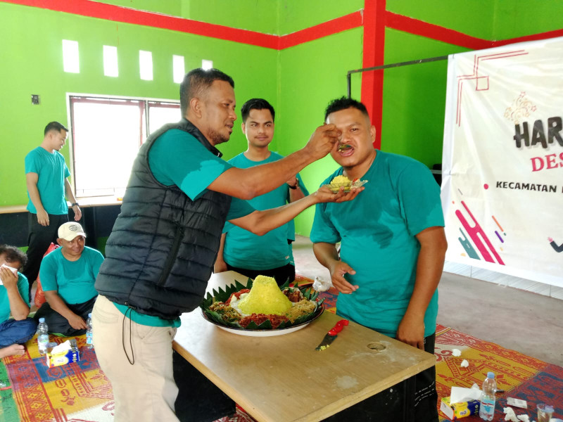 HUT Desa Penarikan Ke-69 Tahun, Kades Ajak Masyarakat Bersama-sama Membangun Desa