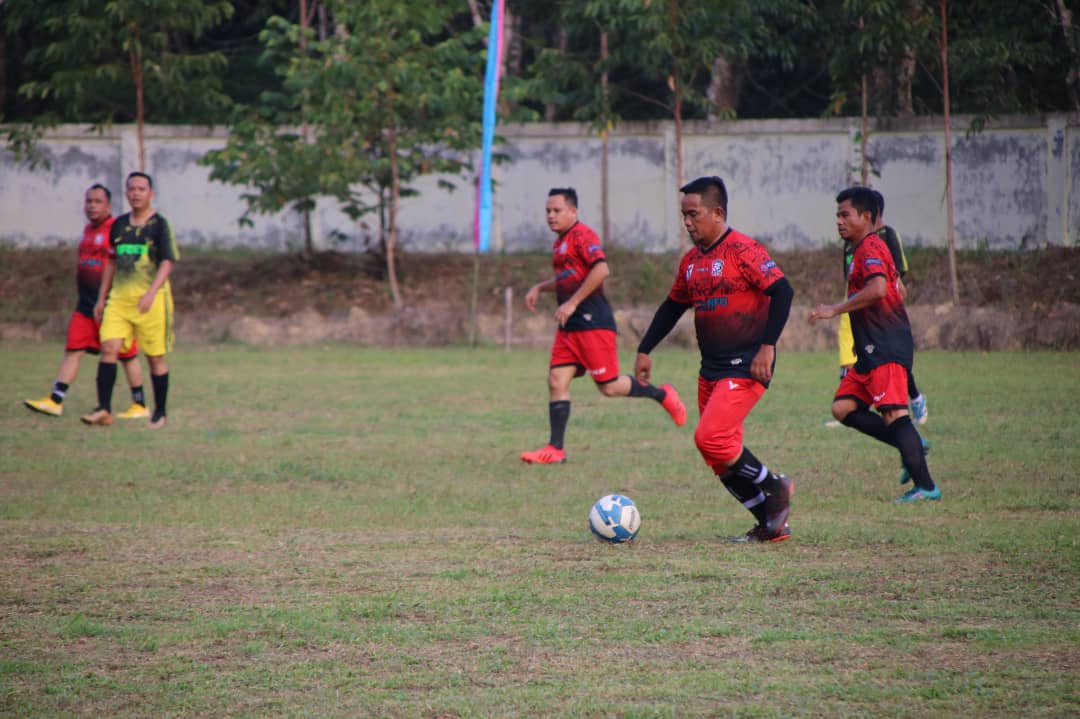 Gol Bupati Jadi Penentu Kemenangan Telak PWI Atas Pemca Pangkalan Kuras Skor 2-0