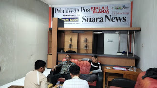 Pererat Silaturahmi, Ketua FSPMM Berkunjung ke Kantor Pelalawan Pos Group