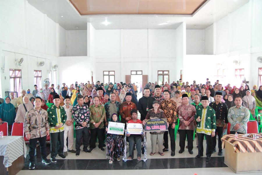 3 Bulan Beroperasi, Z Park Untung 600 Juta Langsung Diserahkan Kepada 400 orang Fakir Miskin