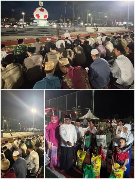 Bupati Zukri Pimpin Doa Keselamatan Negeri dan Doa untuk Korban Bencana di Malam Pergantian Tahun Baru