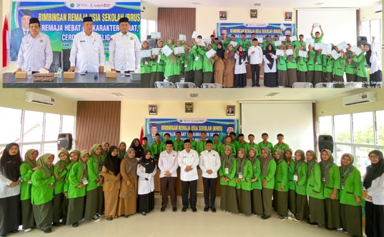 Kemenag Pelalawan Tegaskan Komitmen Pembinaan Remaja Melalui Program BRUS