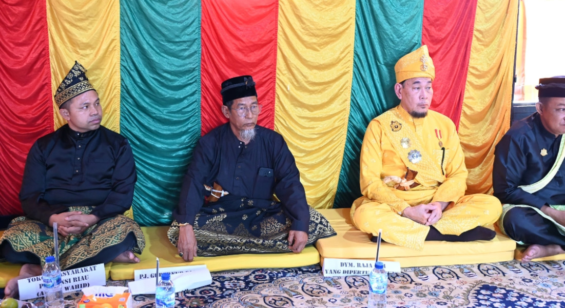 Raja Gunung Sahilan Tengku M. Nizar Dukung Penun Paslon No. 1 Bermarwah