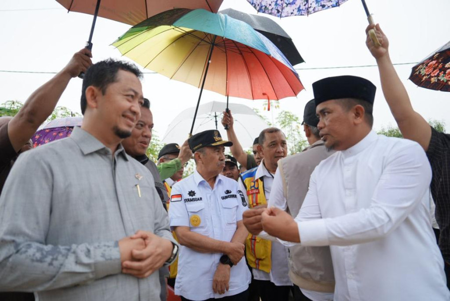 Bupati Pelalawan Terima Kunjungan Kerja Komisi V DPR RI dan Gubernur Riau