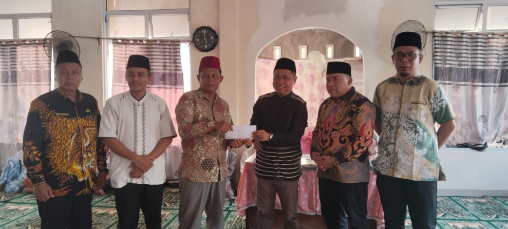 Perkuat Syiar Islam, Baznas Pelalawan Bantu Kegiatan Kholwat Suluk di Teluk Meranti