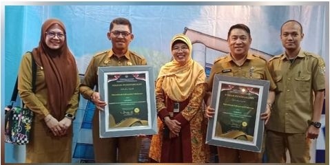 Dinilai Satuan Kerja Terbaik, Pemkab Pelalawan Diganjar Penghargaan KN Award 2023