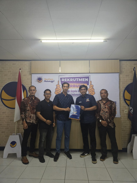 Wakili Generasi Muda, DR Ragil Ibnu Hajar SH, M.Kn Daftar Ke Nasdem dan PDI-P Balon Pilwako Pekanbaru