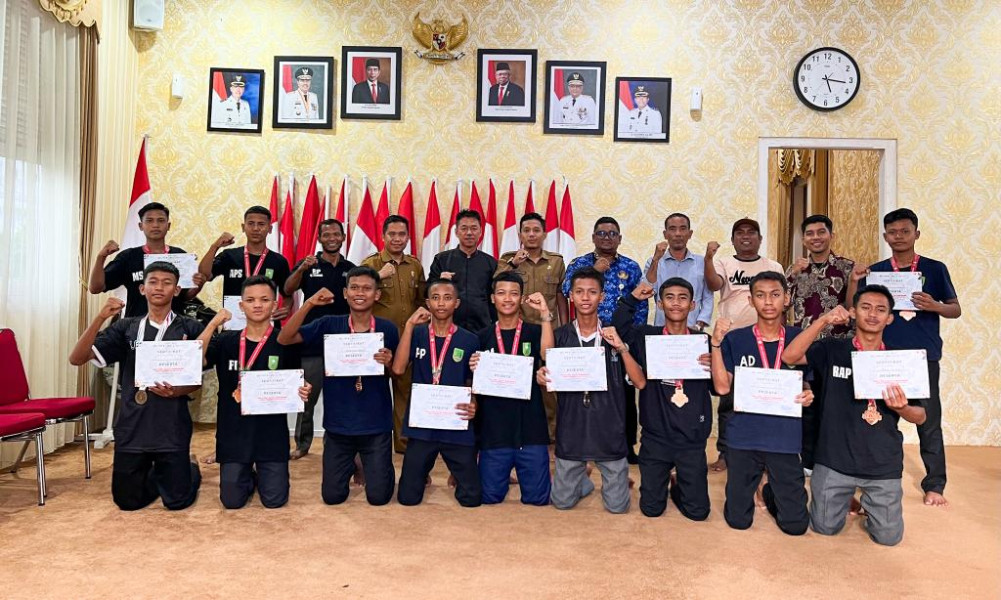 Bupati Rohil dan Koni Kompak Dukung Open Mini Soccer U 14