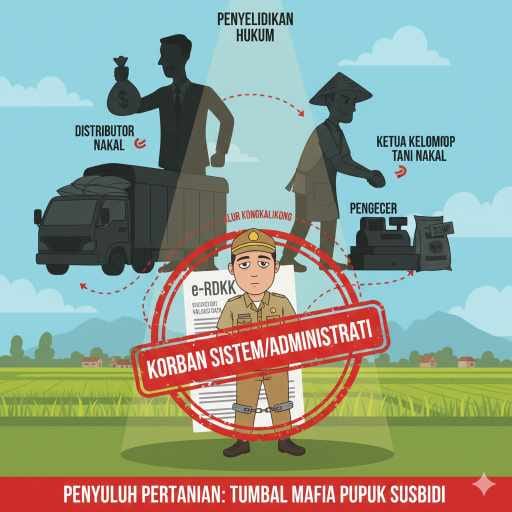 Penyuluh Pertanian Dinilai Rentan Dikaitkan Kasus Pupuk Subsidi, Pemerhati Minta Penegakan Hukum Menyentuh Akar Masalah