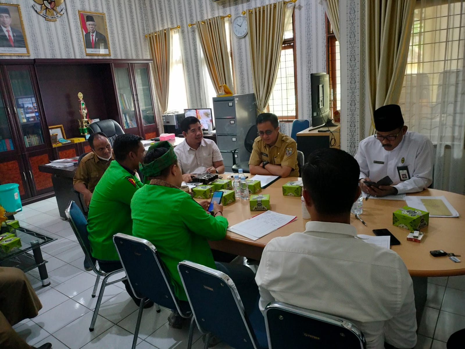 Kesbangpol Pelalawan Verifikasi Ormas RMB LHMR Kabupaten Pelalawan