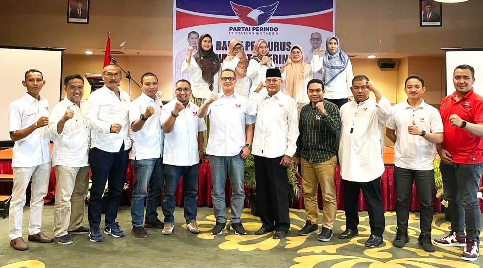 Gerak Cepat, DPW Partai Perindo Riau Rapat Konsolidasi Jelang Pemilu 2024