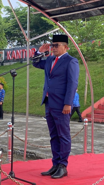 Bupati Pelalawan Pimpin Upacara Peringatan Hari Lahir Pancasila Tahun 2025