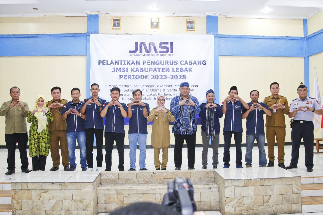 Pelantikan JMSI Kabupaten Lebak, Teguh Santosa : JMSI Harus Ikut Membantu Pembangunan Indonesia