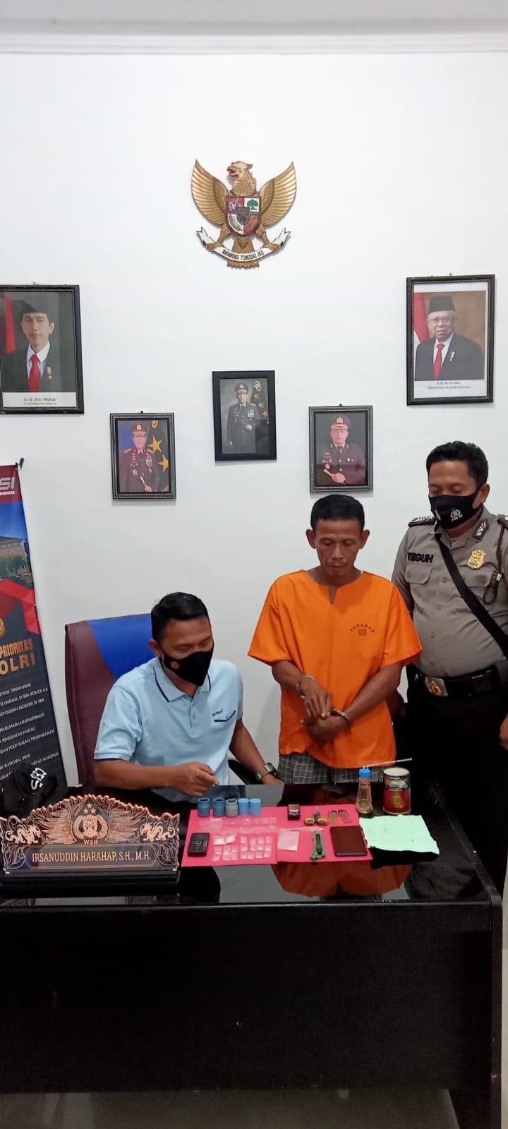 Petani Rohil Diringkus Polisi Terlibat Sabu 8,82 Gram