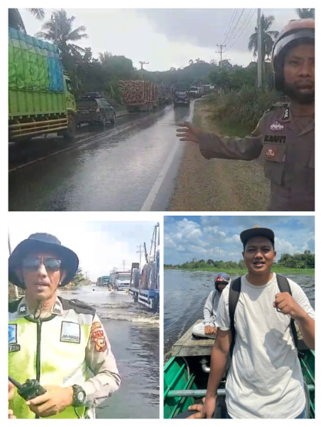 Polisi dan Pemda Pelalawan Sudah Bertungkus Lumus Urai Kemacetan, Ketum Hipmawan: Semua Pihak Harus Bekerja Sama