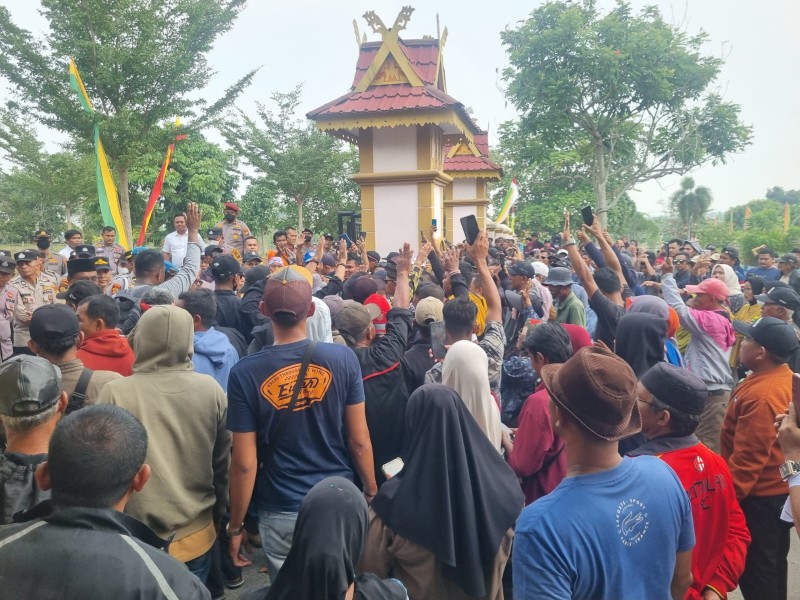 Massa APDK-P Desak 294 Hektare Lahan di Luar HGU PT THIP Jadi Objek Reforma Agraria