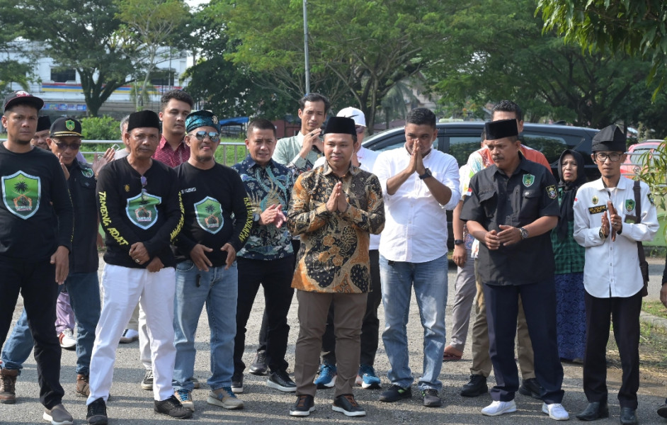 Relawan Solid Mandau dan Tameng Adat Batin Solapan Siap Menang Bermarwah Jadi Gubernur