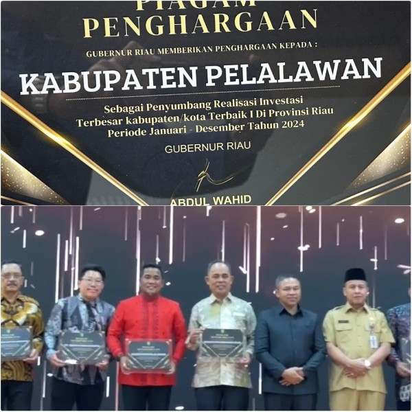 Pelalawan Kembali Jadi Penyumbang Investasi Terbesar di Riau 2024