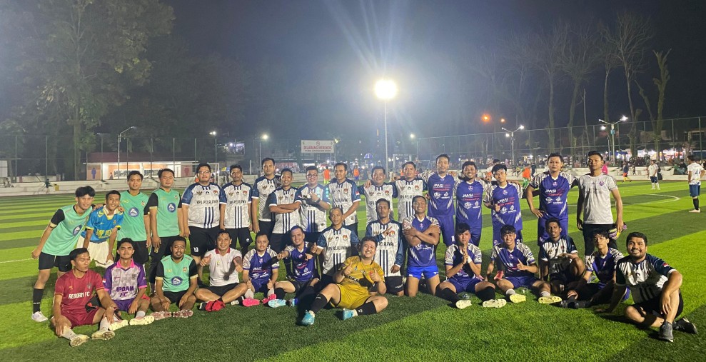 Tim Sahabat Media Pelalawan Jalin Silaturahmi Lewat Laga Persahabatan Bersama KPU dan Bawaslu