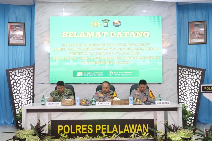 Sepanjang 2025, Polres Pelalawan Tuntaskan 545 Perkara, Kasus Menonjol Rampung