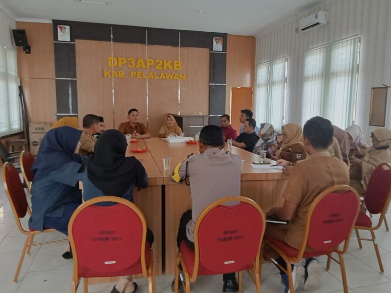 Rapat Koordinasi, OPD dan Lintas Sektoral Bahas Solusi untuk Anak Terlantar di Pelalawan