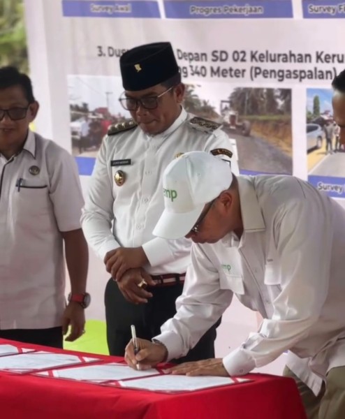 Bupati Pelalawan: Sinergi Pemkab dan PT. EMP Energi Riau Hadirkan Infrastruktur untuk Rakyat