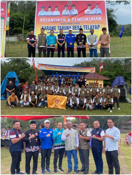 Puluhan Pengurus Karang Taruna Desa Telayap Resmi Dilantik, Dorong Peran Pemuda dalam Pembangunan Desa