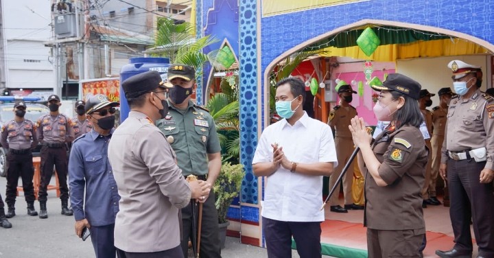 Pengamanan Idul Fitri 1443 H, 100 Personel disiagakan di 4 Pos PAM