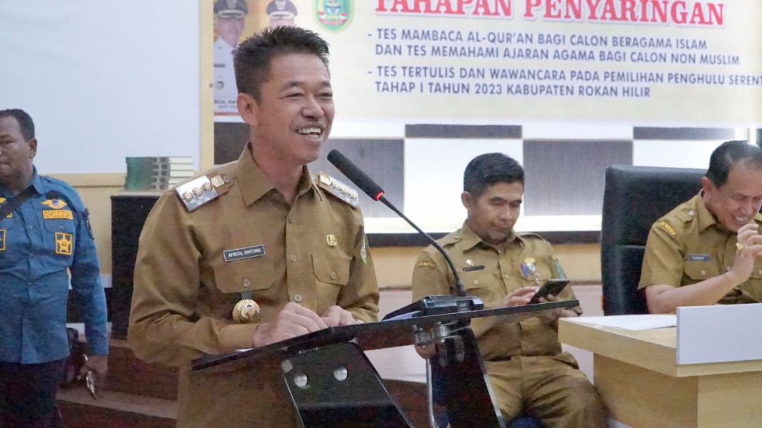 Bupati Afrizal Sintong Membuka Tahap Pilpeng