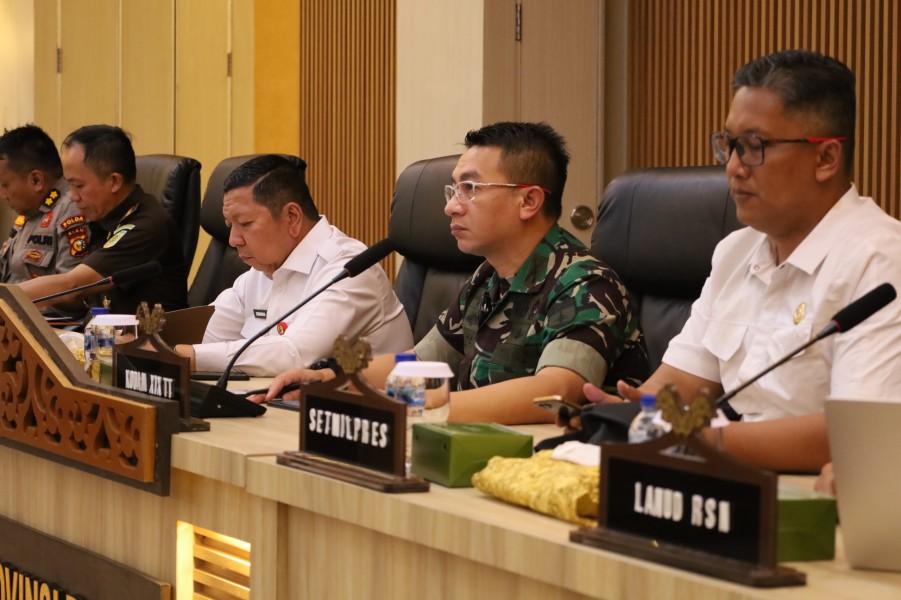 Kodam XIX Tuanku Tambusai Matangkan Koordinasi Lintas Instansi Jelang Kunker Wakil Presiden RI