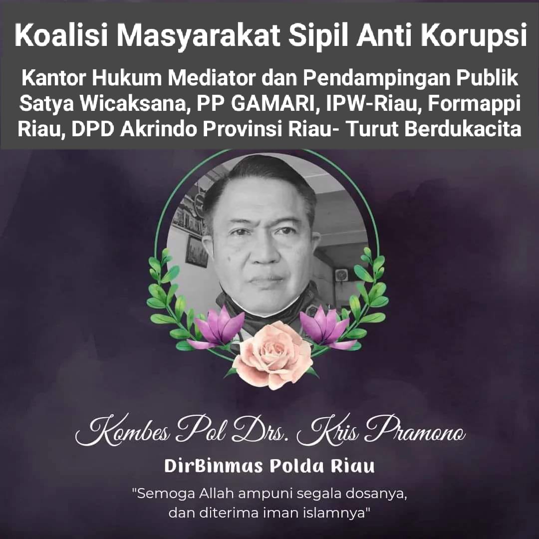 Polri Berduka! 7 Tahun Mengabdi, Kombes Kris Pramono Tinggalkan Kisah Bersama Aktivis GAMARI