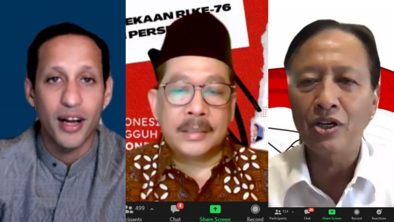 Mendikbudristek Nadiem Makarim Dorong Kolaborasi dengan Dewan Dosen Indonesia untuk Pendidikan Lebih Baik.