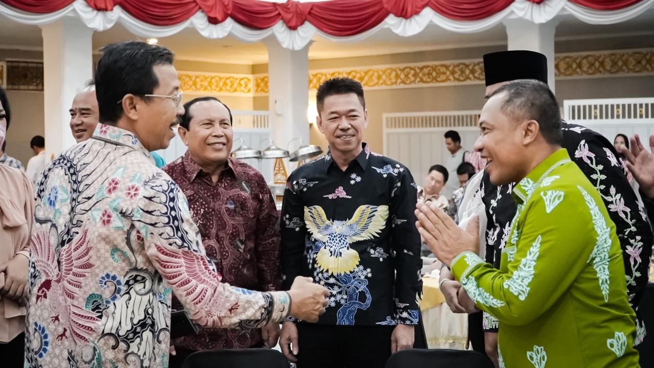 Bupati Rohil Rakor Karhutla dengan Forkompimda se-Provinsi Riau