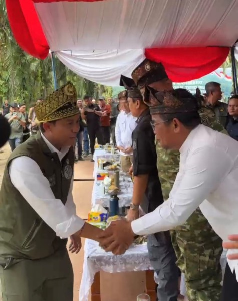 Bupati Pelalawan Ikuti Launching Relokasi dan Pemulihan Kawasan TN Tesso Nilo