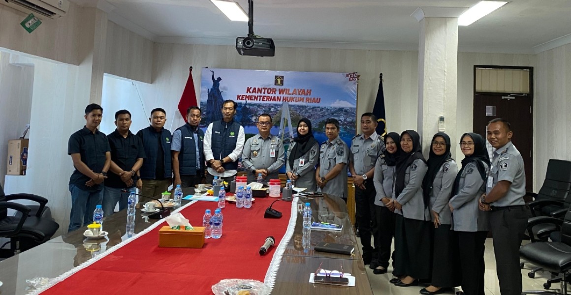 IKA UIR Jajaki Kerjasama dengan Kanwil Hukum, Mahasiswa UIR Berpeluang Dapat Kuota Magang