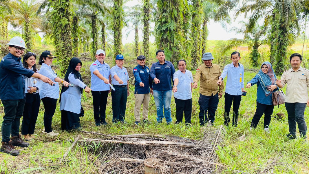 Pemkab Pelalawan Sosialisasi Dan Survei Pengadaan Tanah Sumur Terusan-01 KKKS EMP Bentu