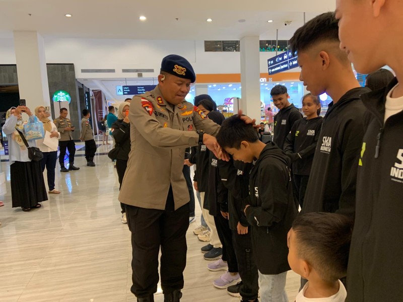 Wakilkan Dansat Brimob Polda Kepri, AKBP Suwinto Lepas Kontingen INKANAS Pada Kejuaraan Internasional