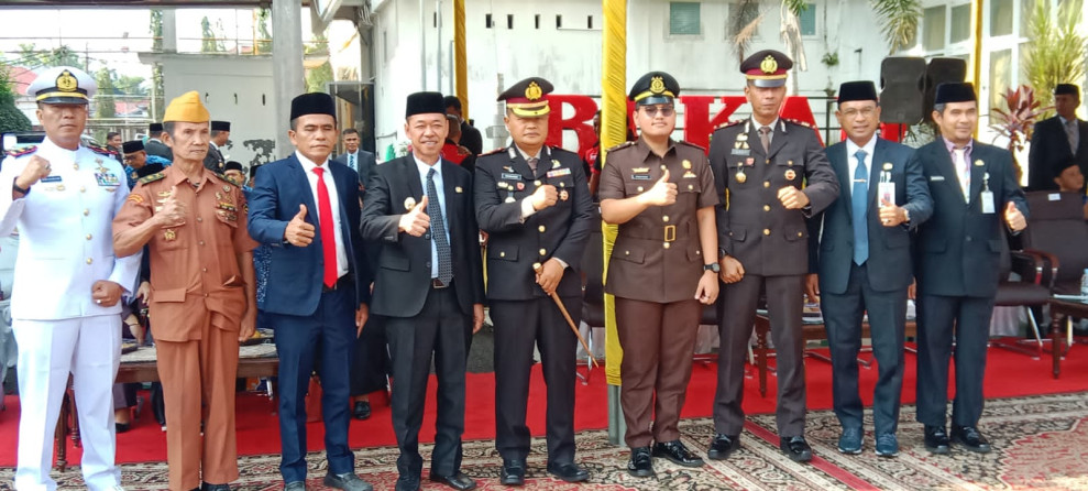 Bupati Rohil Sampaikan Amanat Menpora RI Memperingati HSP Ke-95