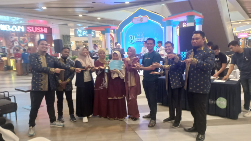Group Nasyid SMAN Bernas Binsus Pelalawan Raih Juara 2 Festival Nasyid di Mall Living World