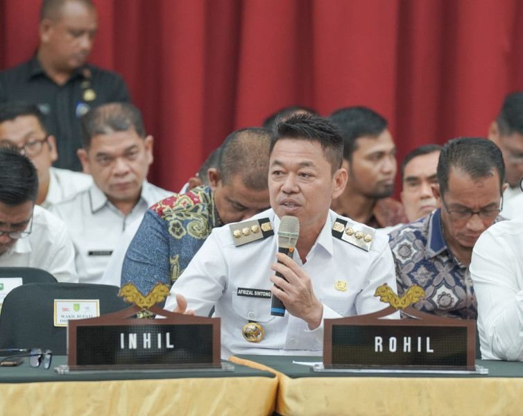 Musrenbang RKPD Provinsi Riau 2024, Bupati Afrizal:  Infrastruktur Pengerak Ekonomi Pesisir