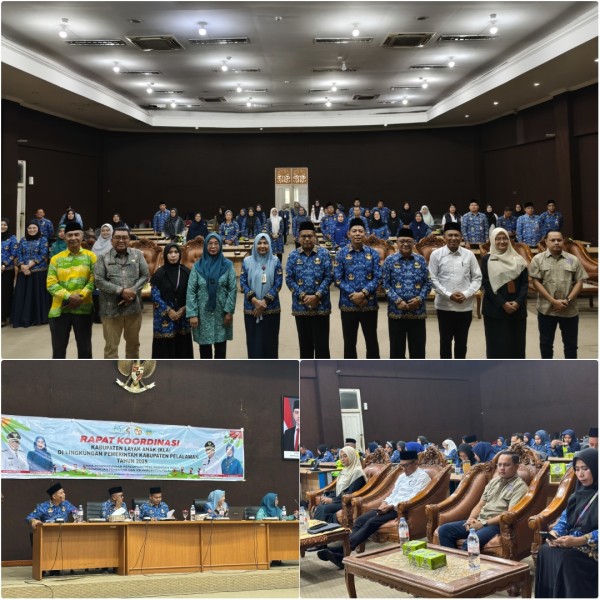 Melalui Rapat Koordinasi, Pemkab Pelalawa Perkuat Program Kabupaten Layak Anak