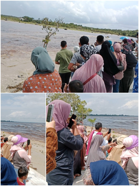 Puncak Bono Teluk Meranti Tanpa Ivent Acara Tahun ini, Masyarakat Tetap Antusias