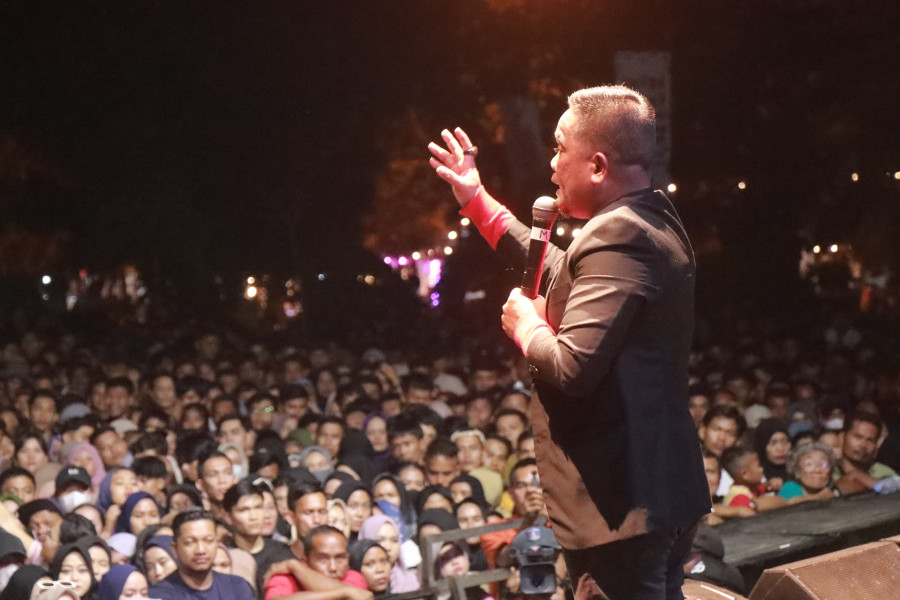 Pesta Rakyat Pelalawan, Kangen Band Sukses Guncang Negeri Berjuluk 'Seiya Sekata'