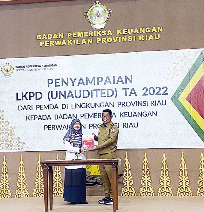 Laporan Keuangan berSAP, Pemkab Pelalawan Optimis Raih WTP ke 11