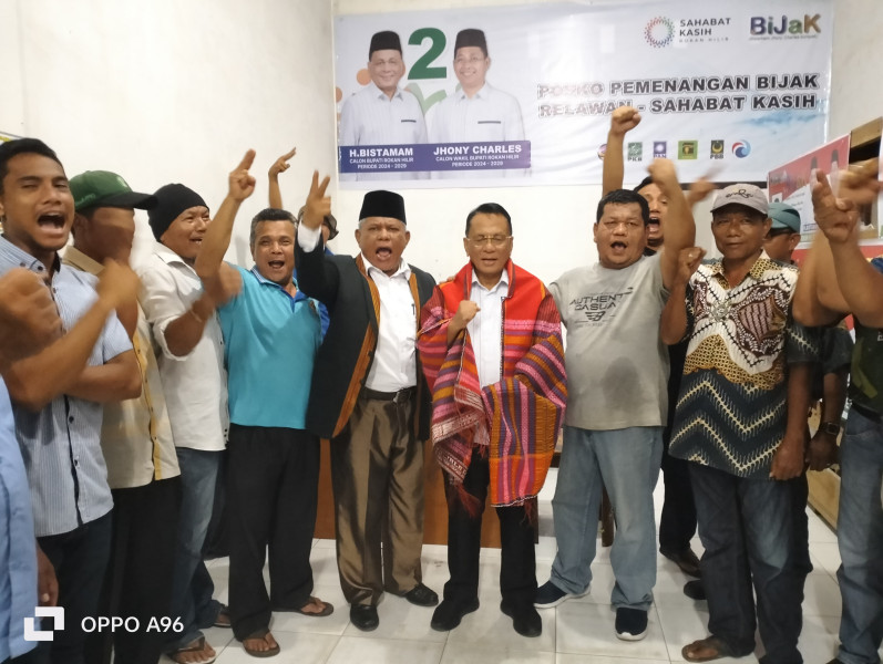 Kampanye di Bagan Sinembah, Paslon BIJAK Tuai Dukungan Warga Batak