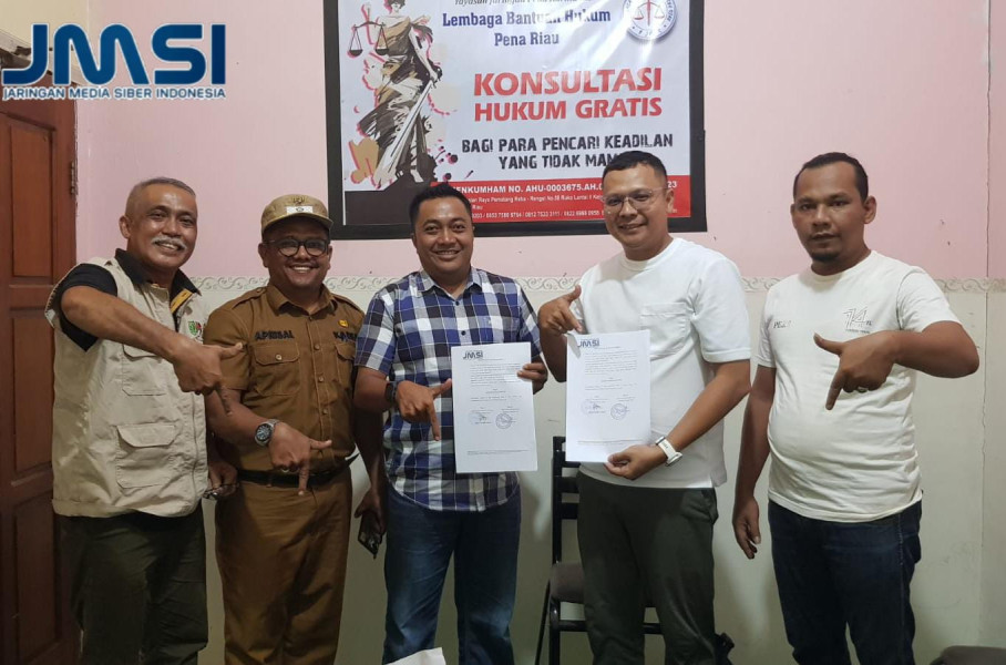 Teken MoU APDESI Inhu dengan JMSI, Penguatan Promosi Potensi Desa se-Inhu