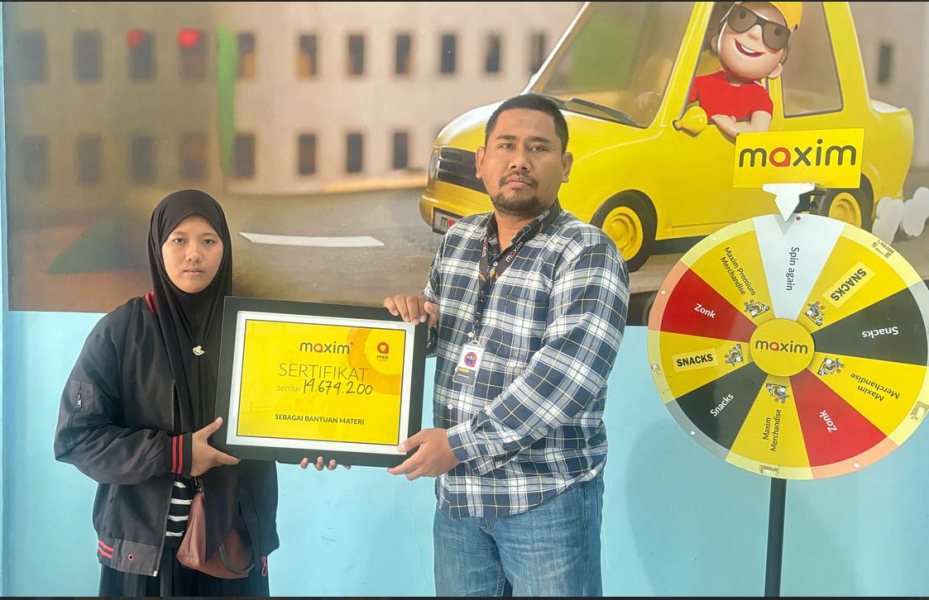 Driver Maxim Kecelakaan Saat Antar Pesanan, Dapat Santunan Belasan Juta Rupiah