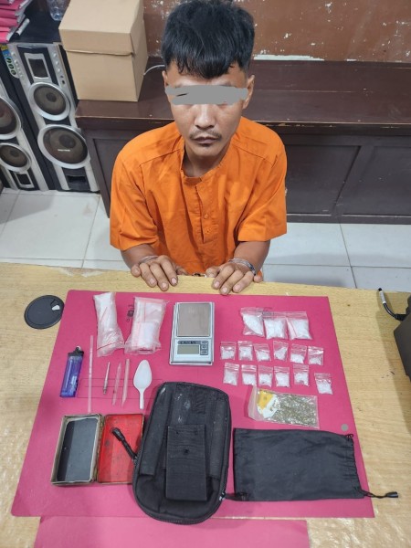 Polres Pelalawan Berhasil Ungkap Peredaran Narkoba di Kecamatan Ukui