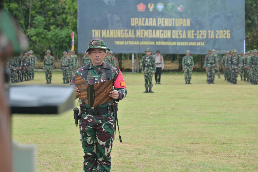 TMMD ke-129 Kodim 0102/Pidie Resmi Ditutup, Sinergi TNI dan Rakyat Dorong Kemandirian Desa