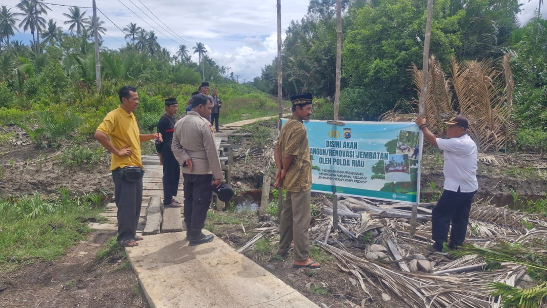 Doa dan Harapan Iringi Pembangunan Jembatan Merah Putih Presisi Tahap II di Sungai Emas